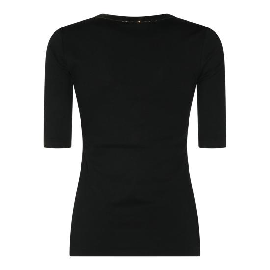 26FW 파비아나 필리피 반팔 티셔츠 JED216F603 L896825 NERO - FABIANA FILIPPI
