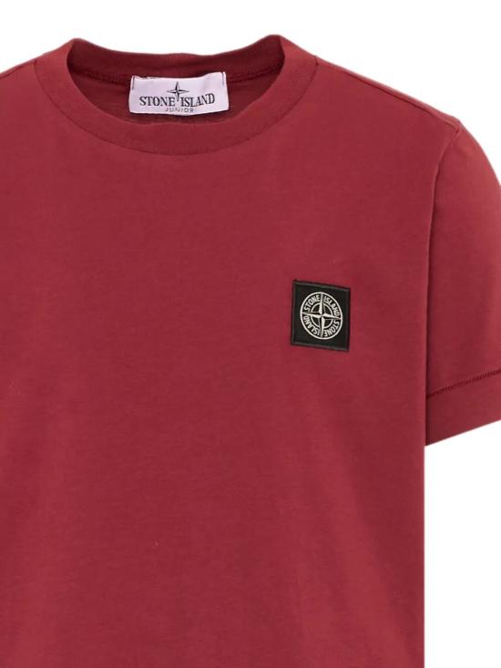 26FW [키즈] 스톤 아일랜드 티셔츠 L2 S16 21000 03 S0047 V0014 GARNET - STONE ISLAND
