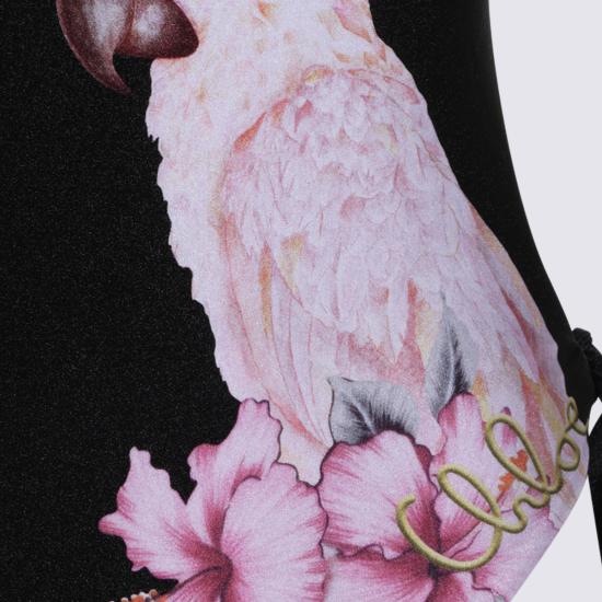 26FW 끌로에 원피스 수영복 CH26AMB33889 0YA MULTI BLACK - CHLOE