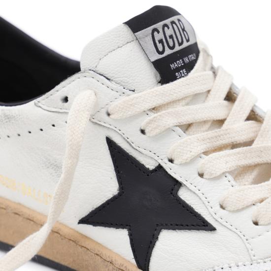 26FW 골든구스 볼스타 스니커즈 GWF00117 F00377110283 WHITE BLACK - GOLDEN GOOSE
