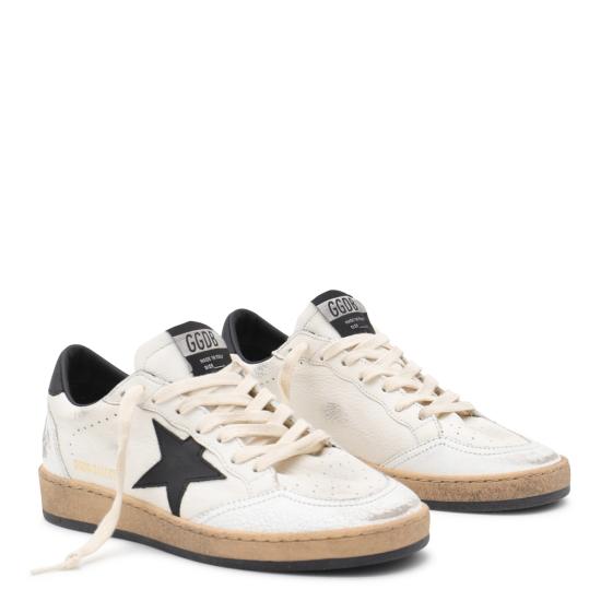 26FW 골든구스 볼스타 스니커즈 GWF00117 F00377110283 WHITE BLACK - GOLDEN GOOSE