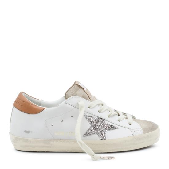 26FW 골든구스 SUPER STAR 슈퍼 스타 클래식 스니커즈 GWF00101 F00871912524 WHITE BEIGE BROWN