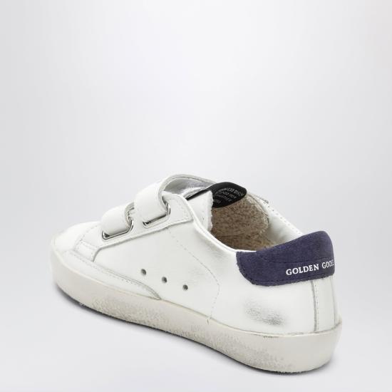 26FW [키즈] 골든구스 스니커즈 GJF00111GF000418 White - GOLDEN GOOSE