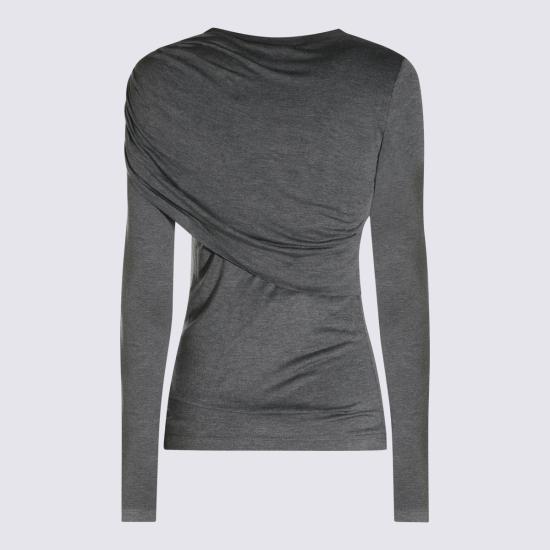 26FW 이자벨마랑에뚜왈 드레시 탑 26AHT0656FD D3K01E02GY GREY - ISABEL MARANT ETOILE