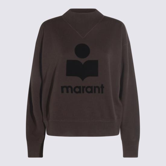 26FW 이자벨마랑에뚜왈 에뚜왈 모비 스웻셔츠 23PSW0003FA A1M07E02FK FADED BLACK - ISABEL MARANT ETOILE