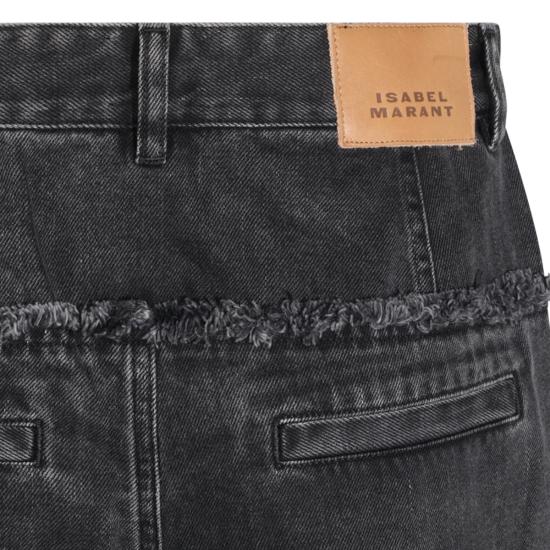 26FW 이자벨마랑에뚜왈 데님 팬츠 26APA0739FA D3H01E02FK FADED BLACK - ISABEL MARANT ETOILE