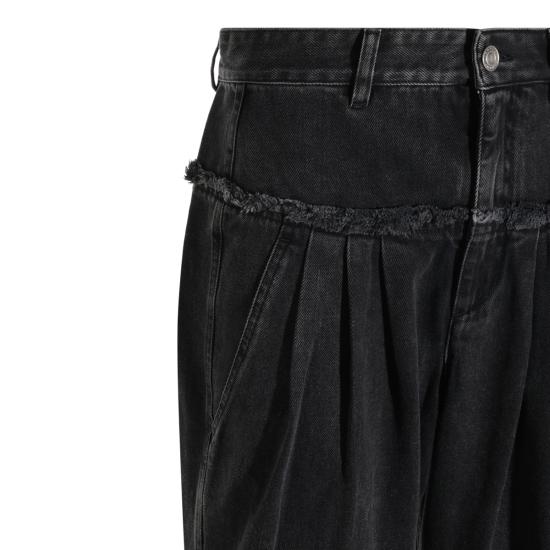 26FW 이자벨마랑에뚜왈 데님 팬츠 26APA0739FA D3H01E02FK FADED BLACK - ISABEL MARANT ETOILE
