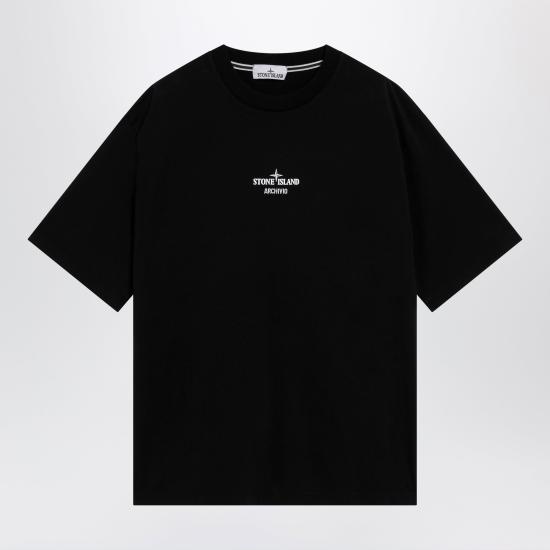 26FW 스톤 아일랜드 반팔 티셔츠 S152100033S0091 Black