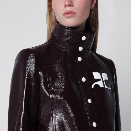 26FW 쿠레쥬 자켓 223CBL005VY0014 Burgundy - COURREGES