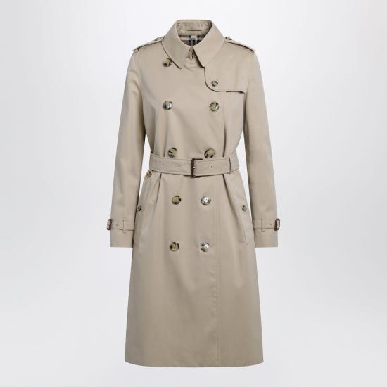 26FW 버버리 롱 켄싱턴 헤리티지 트렌치 코트 8117249123456 Beige