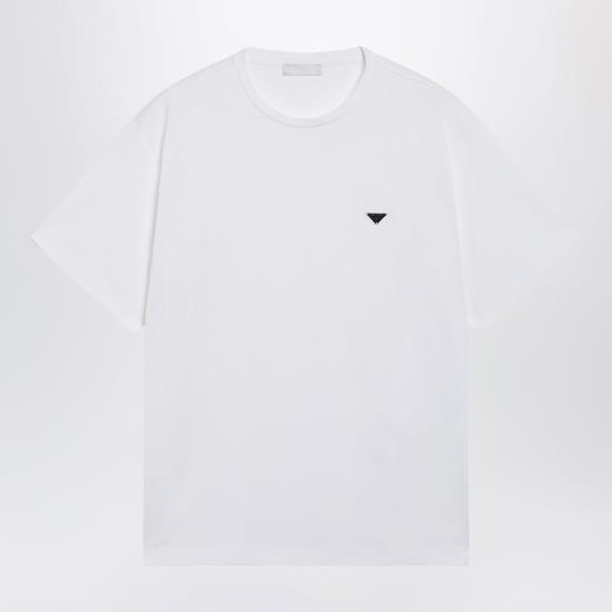 26FW 프라다 반팔 티셔츠 UJN954OOO240 White
