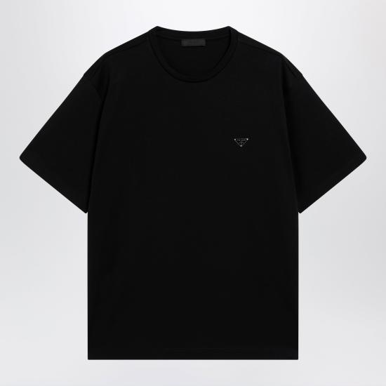 26FW 프라다 반팔 티셔츠 UJN954OOO240 Black