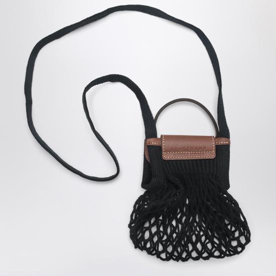 26FW 롱샴 르 플리아쥬 필레 XS 크로스백 10139HVH Black - LONGCHAMP