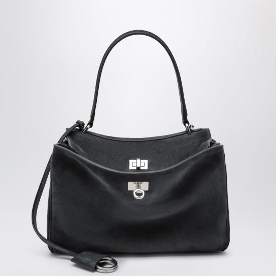 26FW 발렌시아가 로데오 핸드백 스몰 7897792AB4G Grey
