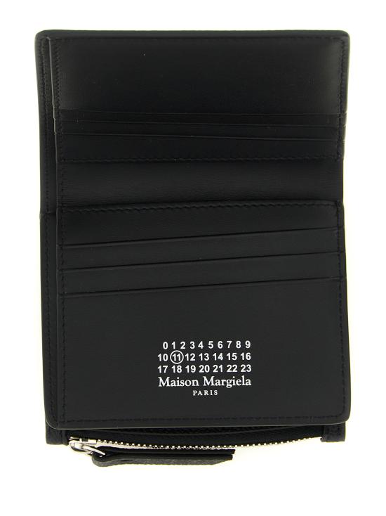 26FW 마르지엘라 레더 플랩 월렛 SA1UI0023P4745T8013 Black - MAISON MARGIELA