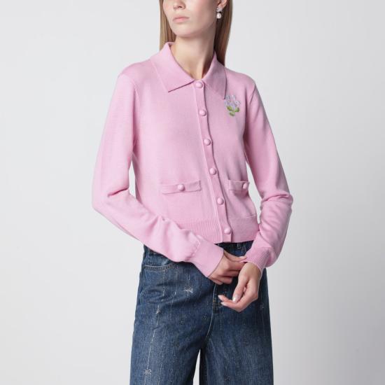 26FW 셀프 포트레이트 긴팔 티셔츠 PF26 143CWO Pink