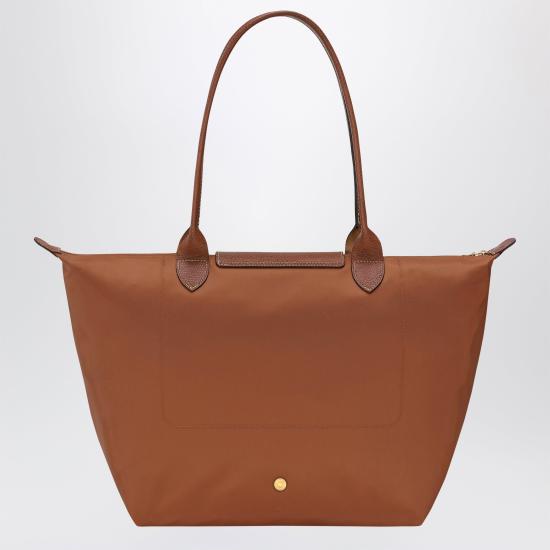26FW 롱샴 르 플리아쥬 오리지널 토트백 L L1899089 Brown - LONGCHAMP