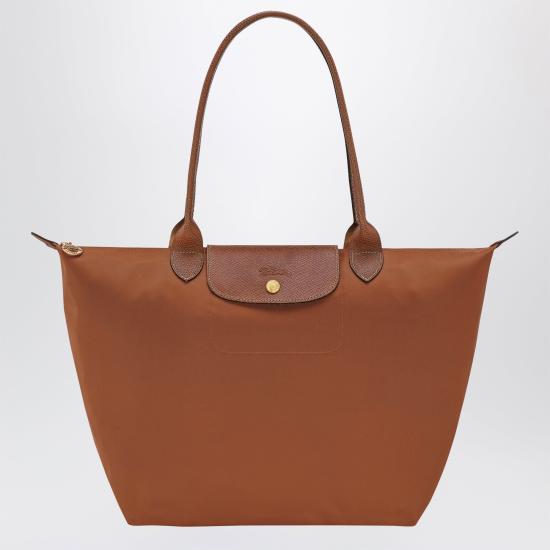 26FW 롱샴 르 플리아쥬 오리지널 토트백 L L1899089 Brown