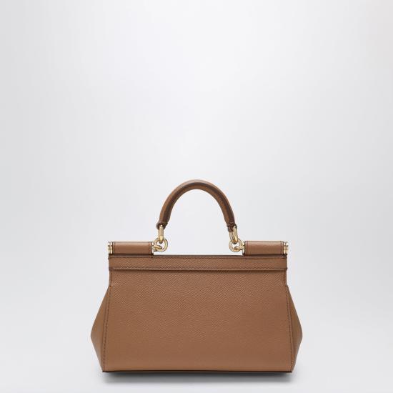 26FW 돌체앤가바나 SICILY 시실리 스몰 핸드백 BB7116B1001 Brown - DOLCE & GABBANA