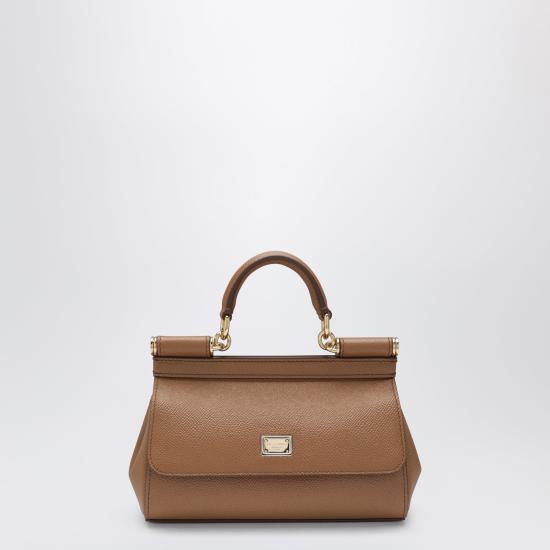 26FW 돌체앤가바나 SICILY 시실리 스몰 핸드백 BB7116B1001 Brown