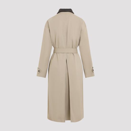 26FW 보테가베네타 트렌치 코트 874798 V6KO0 2549 SAHARA - BOTTEGA VENETA