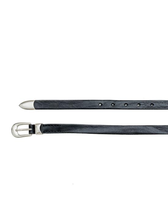 26SS 아워레가시 가죽 벨트 RA2208BBLA Black - OUR LEGACY