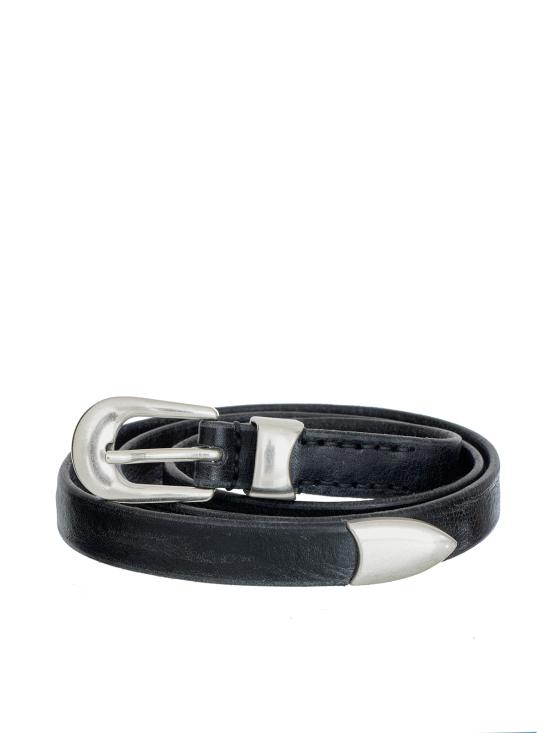 26SS 아워레가시 가죽 벨트 RA2208BBLA Black