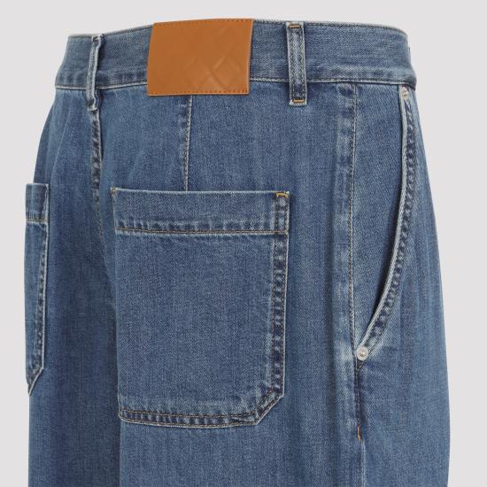 26FW 보테가베네타 데님 팬츠 873088 V6SL0 4300 MID BLUE - BOTTEGA VENETA