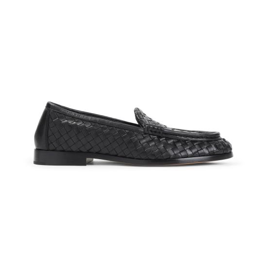 26FW 보테가베네타 로퍼 867815 V2ED0 1000 BLACK - BOTTEGA VENETA