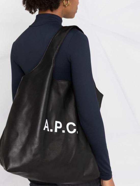 26FW 아페쎄 니논 토트백 PUAAT M61565 LZZ BLACK - A.P.C.