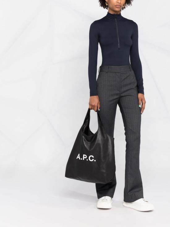 26FW 아페쎄 니논 토트백 PUAAT M61565 LZZ BLACK - A.P.C.