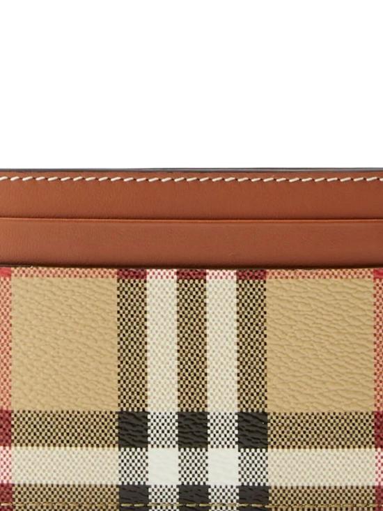 26FW 버버리 체크 카드 케이스 8109801 A9534 VNTG CHK BRIAR BROWN - BURBERRY