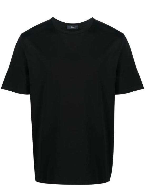26FW 에르노 슈퍼파인 코튼 스트레치 티셔츠 JG000174U 52003 9300 NERO