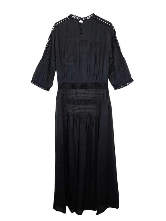 26FW 이자벨마랑에뚜왈 미디 원피스 RO1112FAD3J04E 01BK BLACK - ISABEL MARANT ETOILE