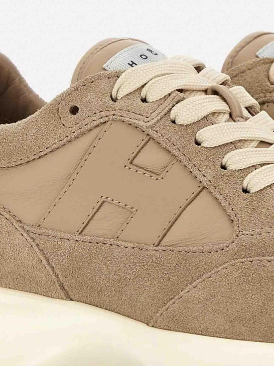 26SS 호간 스니커즈 HXW7130GC60UHC0RWJ Beige - HOGAN