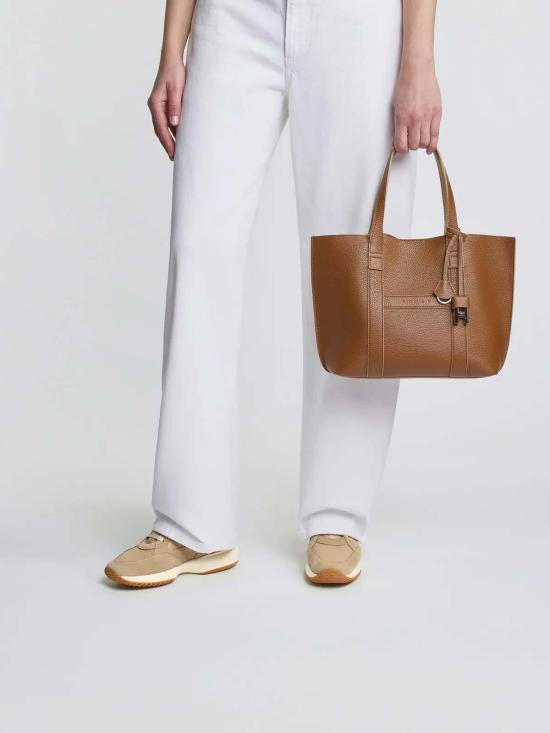 26SS 호간 스니커즈 HXW7130GC60UHC0RWJ Beige - HOGAN