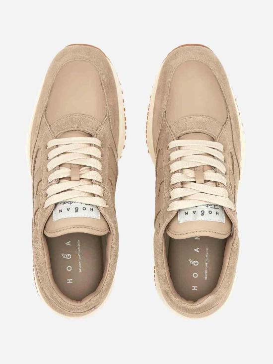 26SS 호간 스니커즈 HXW7130GC60UHC0RWJ Beige - HOGAN
