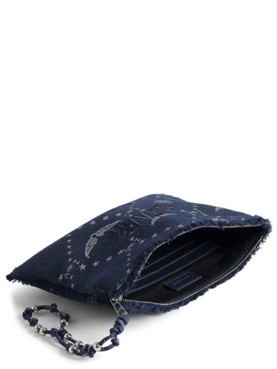 26SS 자딕앤볼테르 클러치/파우치 LWSG03746SILENT Denim - ZADIG & VOLTAIRE
