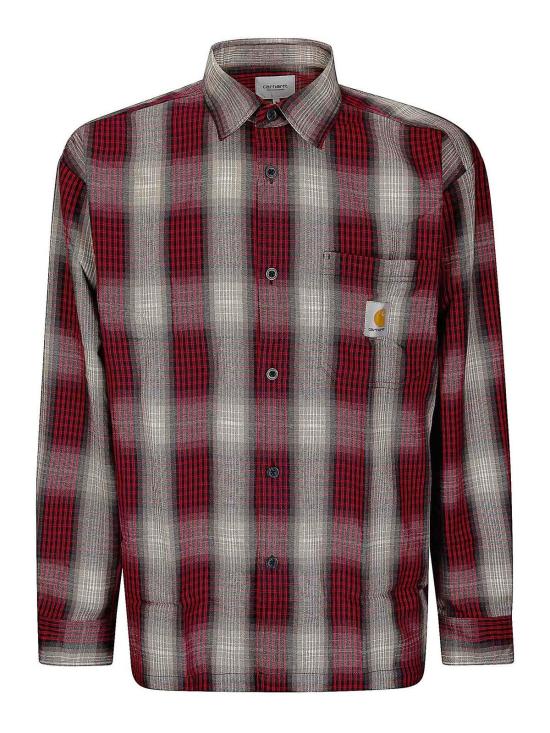 26SS 칼하트 롱슬리브 할린 셔츠 I0359543I2XX Burgundy