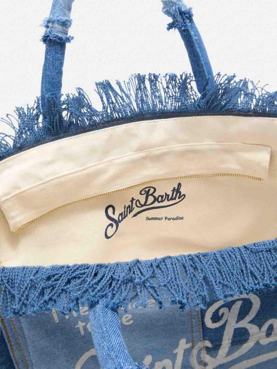 26SS 세인트바쓰 토트백 VANI00100402L Denim - MC2 SAINT BARTH