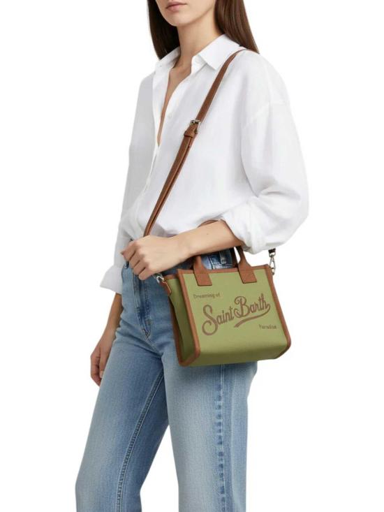 26SS 세인트바쓰 토트백 VANMI00101794L Green - MC2 SAINT BARTH