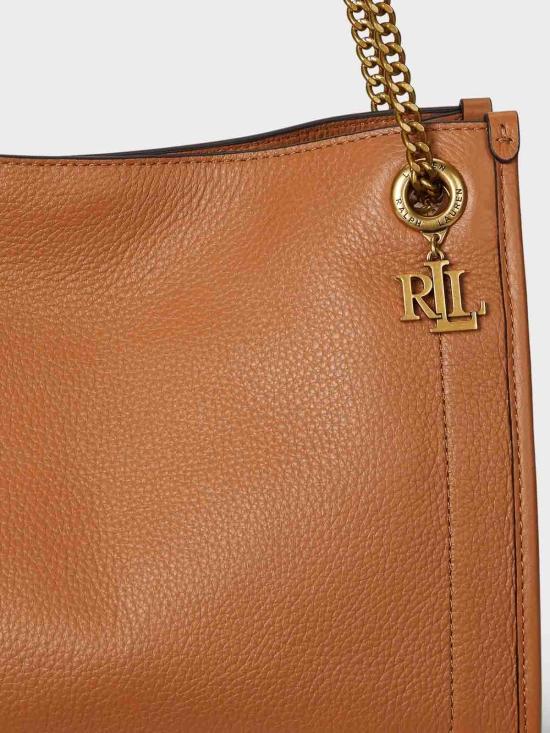 26SS 랄프 로렌 토트백 431980173005 Brown - RALPH LAUREN