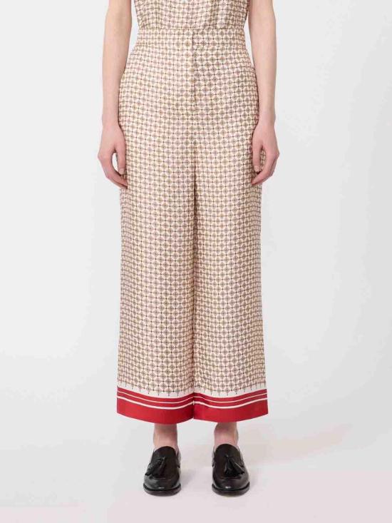 26SS 막스마라 스튜디오 팔라초 팬츠 2616131011600000 Red - MAX MARA STUDIO