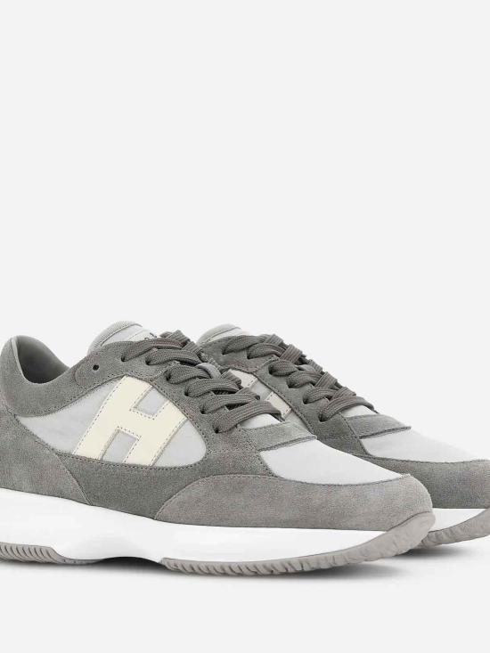 26SS 호간 스니커즈 HXM7130GC80V4R0RWM Grey - HOGAN