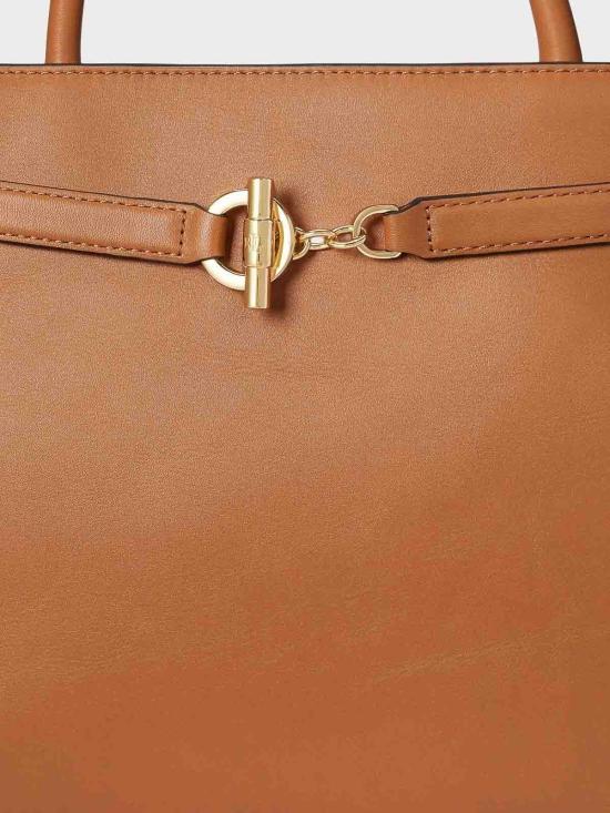 26SS 랄프 로렌 토트백 431P03417005 Brown - RALPH LAUREN
