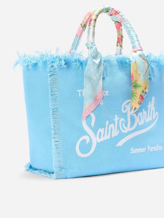 26SS 세인트바쓰 토트백 VANI04509250L Light Blue - MC2 SAINT BARTH