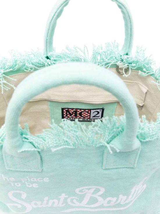 26SS 세인트바쓰 토트백 COL000100160L Light Blue - MC2 SAINT BARTH