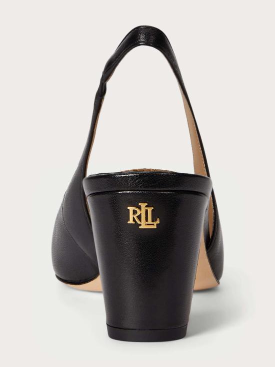 26SS 랄프 로렌 힐/펌프스 802P00096001 Black - RALPH LAUREN