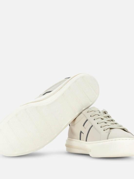 26SS 호간 레벨 스니커즈 HXM6910FU100ZL826K White - HOGAN
