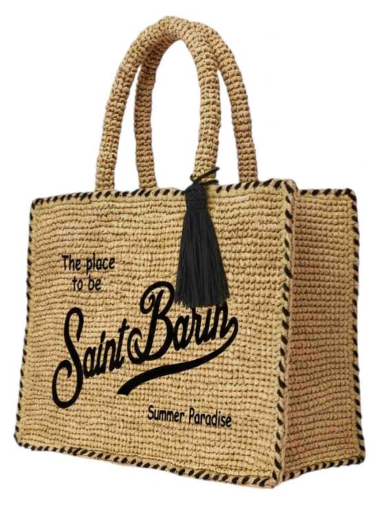 26SS 세인트바쓰 토트백 VANI01309045L Light Yellow - MC2 SAINT BARTH